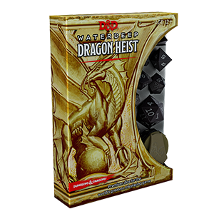 D&D Waterdeep Dragon Heist Premium Dice Set